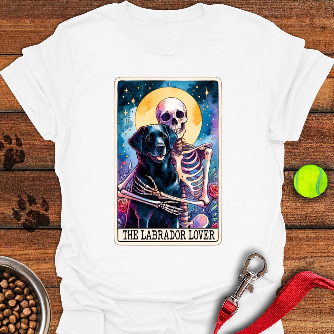 Labrador Tarot Card T-Shirt Smart Dog Clothing Funny Gifts For Dog Lovers