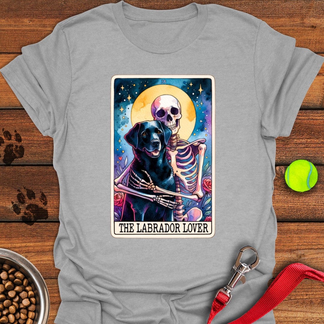 Labrador Tarot Card T-Shirt Smart Dog Clothing Funny Gifts For Dog Lovers