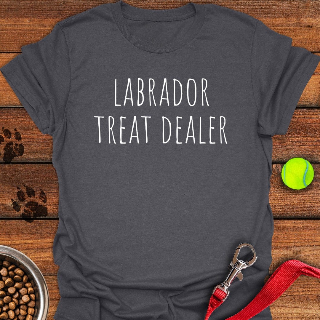 Labrador Treat Dealer T-Shirt Fancy Dog Apparel Mother's Day Gifts For Daughter