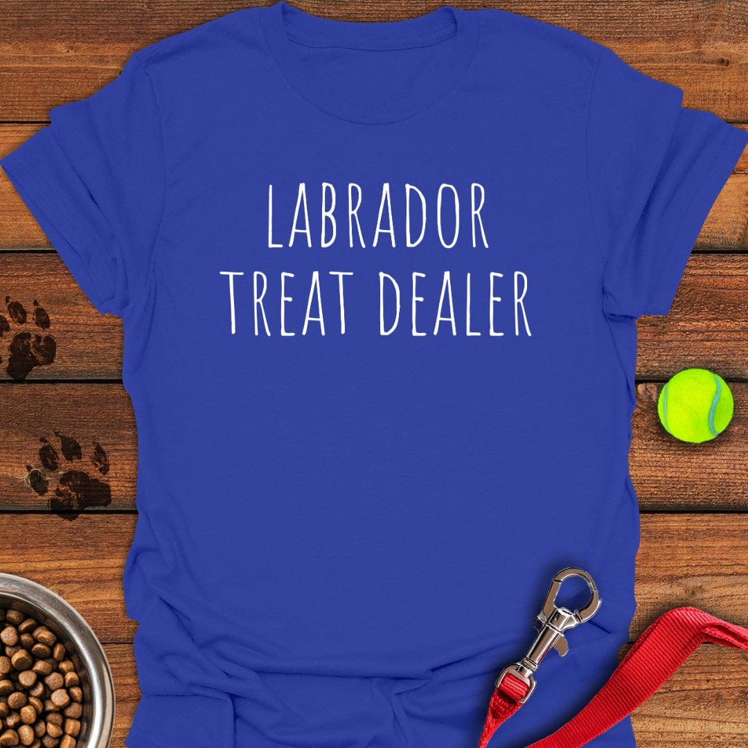 Labrador Treat Dealer T-Shirt Fancy Dog Apparel Mother's Day Gifts For Daughter