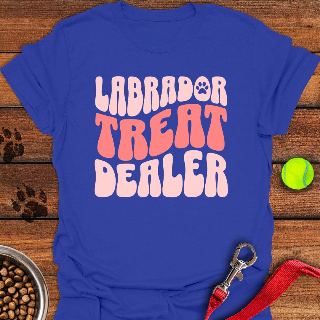 Labrador Treat Dealer T-Shirt Lovely Dog Clothing Gifts For Dog Owners