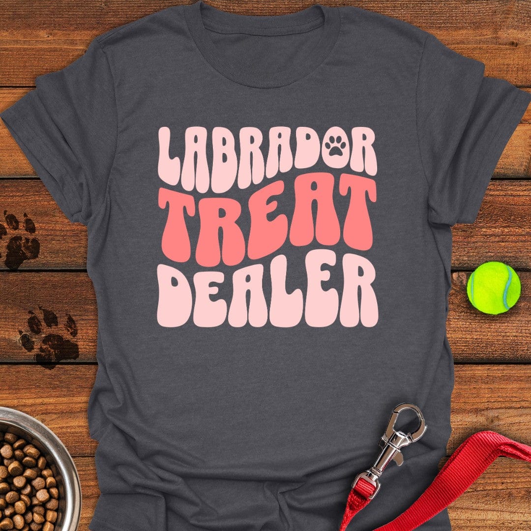 Labrador Treat Dealer T-Shirt Lovely Dog Clothing Gifts For Dog Owners