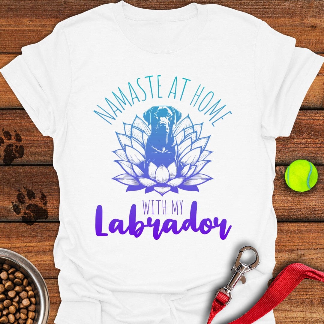 Labrador Yoga T-Shirt Smart Dog Apparel Best Gifts For Dog Owners