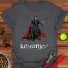 Labrathor Black Labrador T-Shirt Best Gifts For Black Lab Lovers