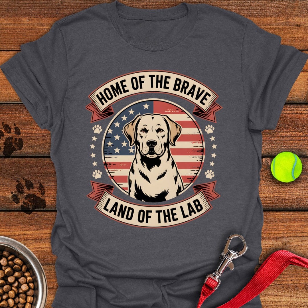 Land of the Lab T-Shirt Loyal Dog Clothing Cool Gifts For Pet Lovers