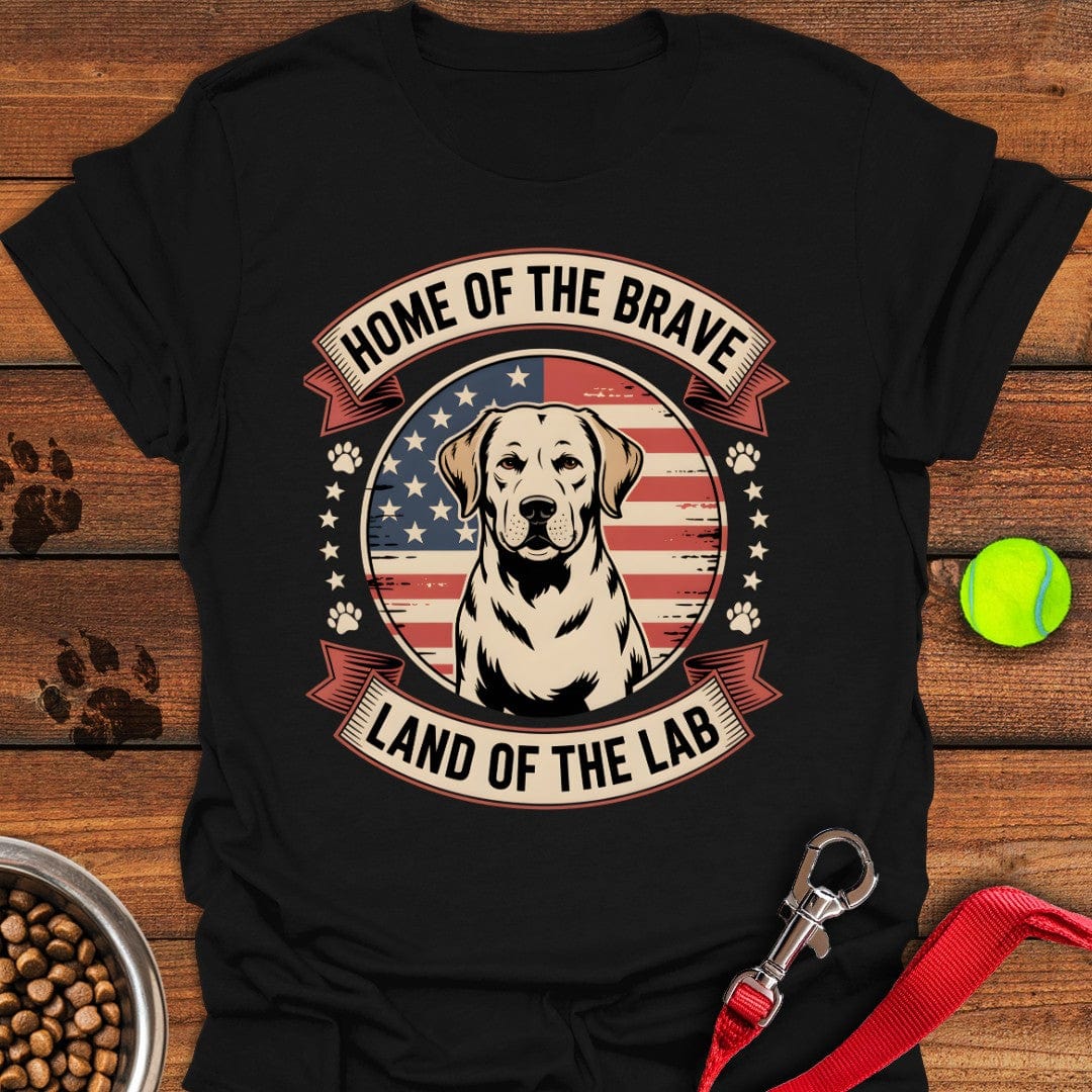 Land of the Lab T-Shirt Loyal Dog Clothing Cool Gifts For Pet Lovers