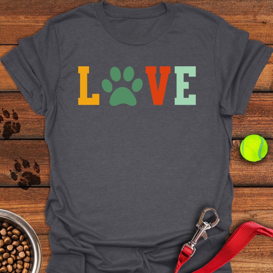 Love Dog T-Shirt Cool Dog Apparel Good Mother's Day Gifts For Mom