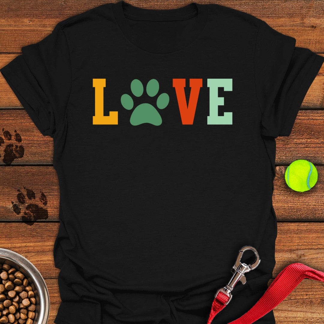 Love Dog T-Shirt Cool Dog Apparel Good Mother's Day Gifts For Mom
