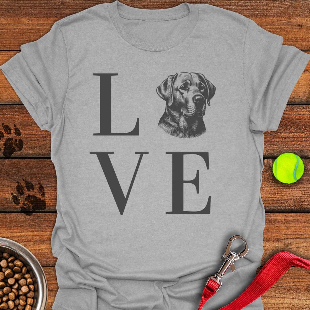 Love Labrador T-Shirt Silly Dog Apparel First Mothers Day Gift For My Daughter