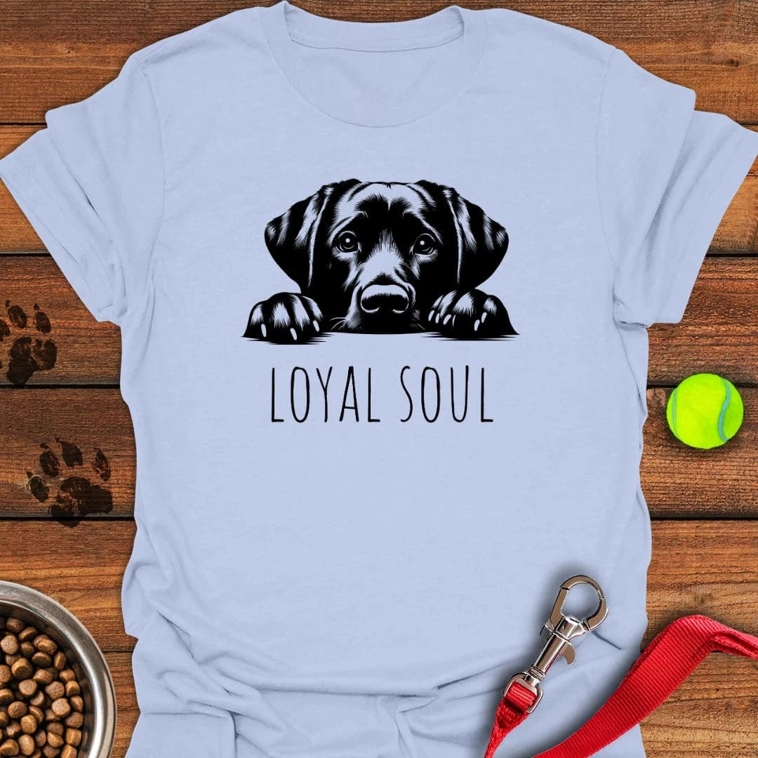 Loyal Soul Labrador T-Shirt Adorable Dog Apparel Dog Lover Gifts For Him Her