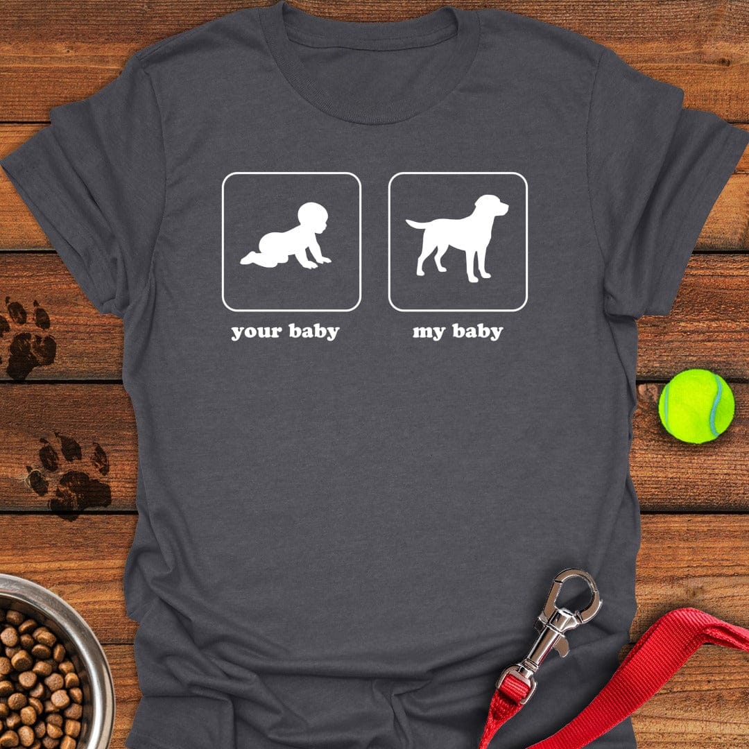 My Baby Labrador T-Shirt Gentle Dog Clothes Mother's Day Gifts For Wife