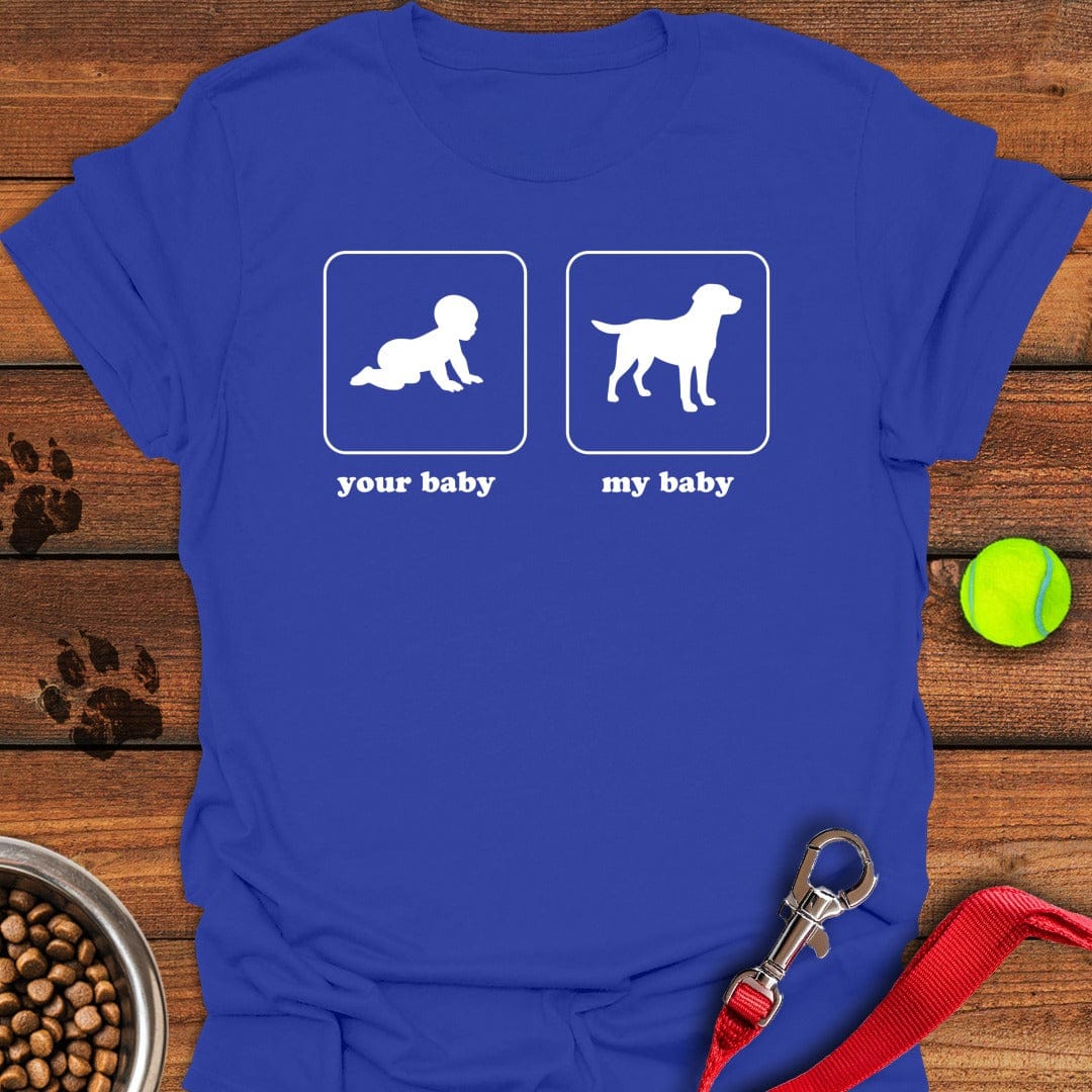My Baby Labrador T-Shirt Gentle Dog Clothes Mother's Day Gifts For Wife