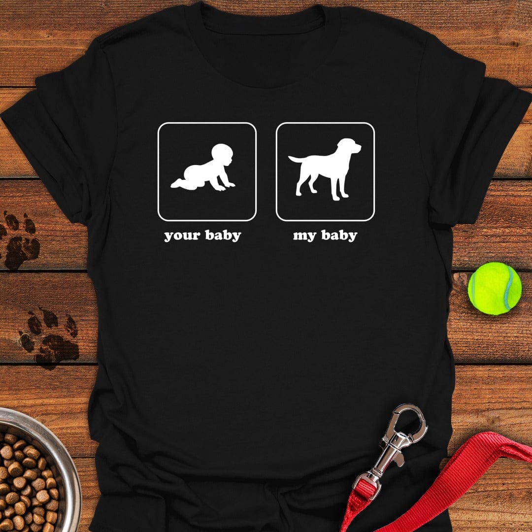 My Baby Labrador T-Shirt Gentle Dog Clothes Mother's Day Gifts For Wife