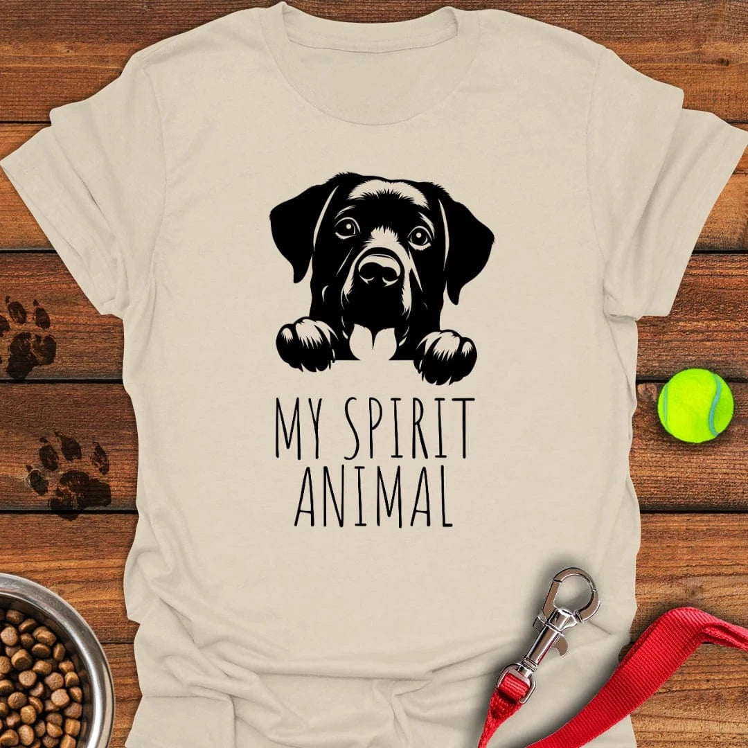 My Spirit Animal Labrador T-Shirt Sweet Dog Clothing Fathers Day Delivery Gifts