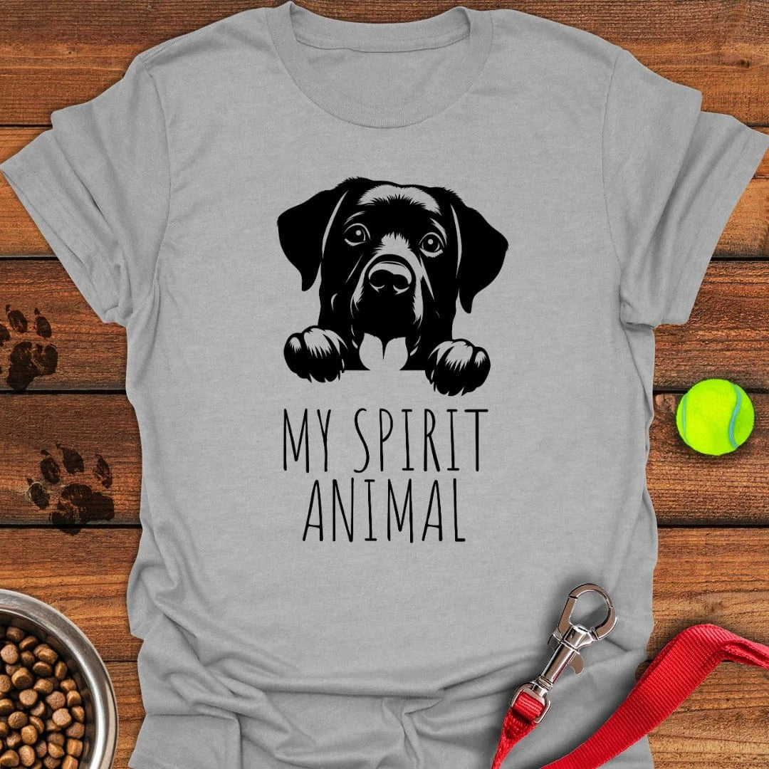 My Spirit Animal Labrador T-Shirt Sweet Dog Clothing Fathers Day Delivery Gifts