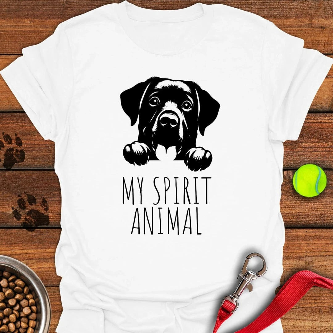 My Spirit Animal Labrador T-Shirt Sweet Dog Clothing Fathers Day Delivery Gifts