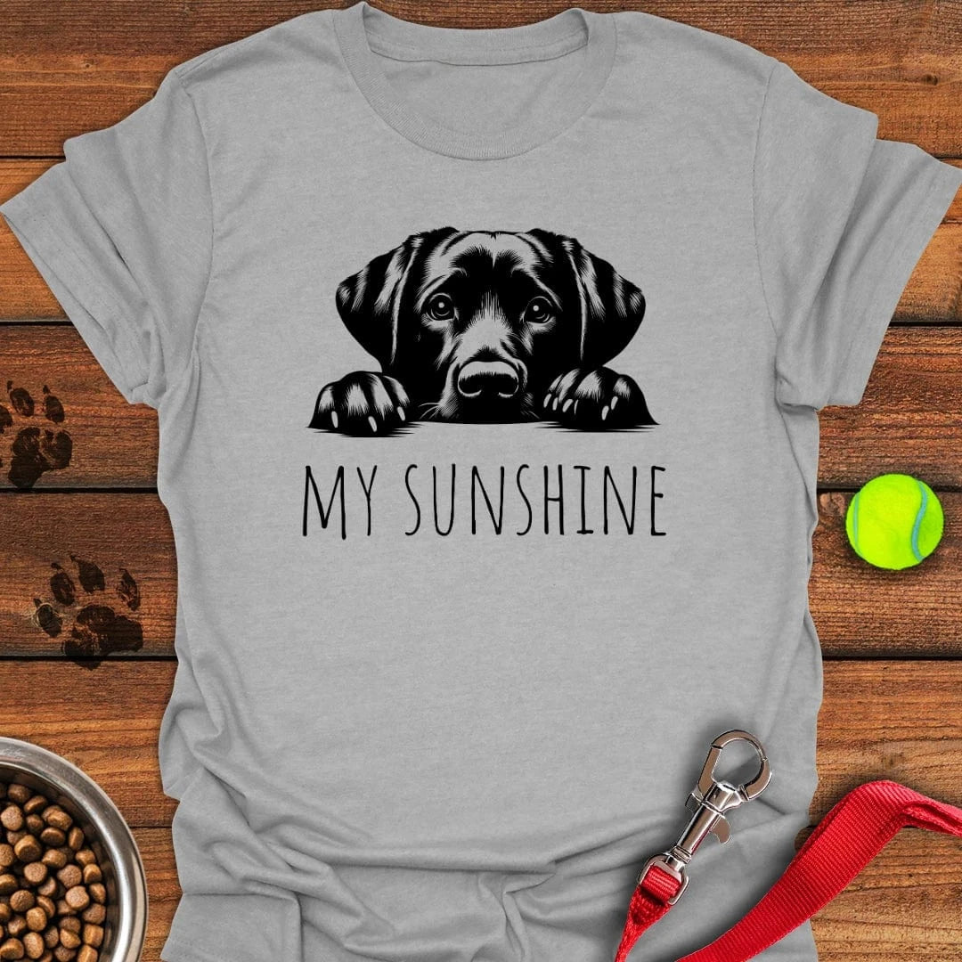 My Sunshine Labrador T-Shirt Sweet Dog Clothes Gift For Dog Lover