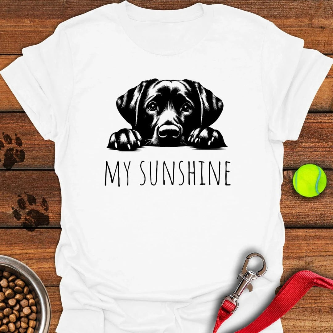 My Sunshine Labrador T-Shirt Sweet Dog Clothes Gift For Dog Lover
