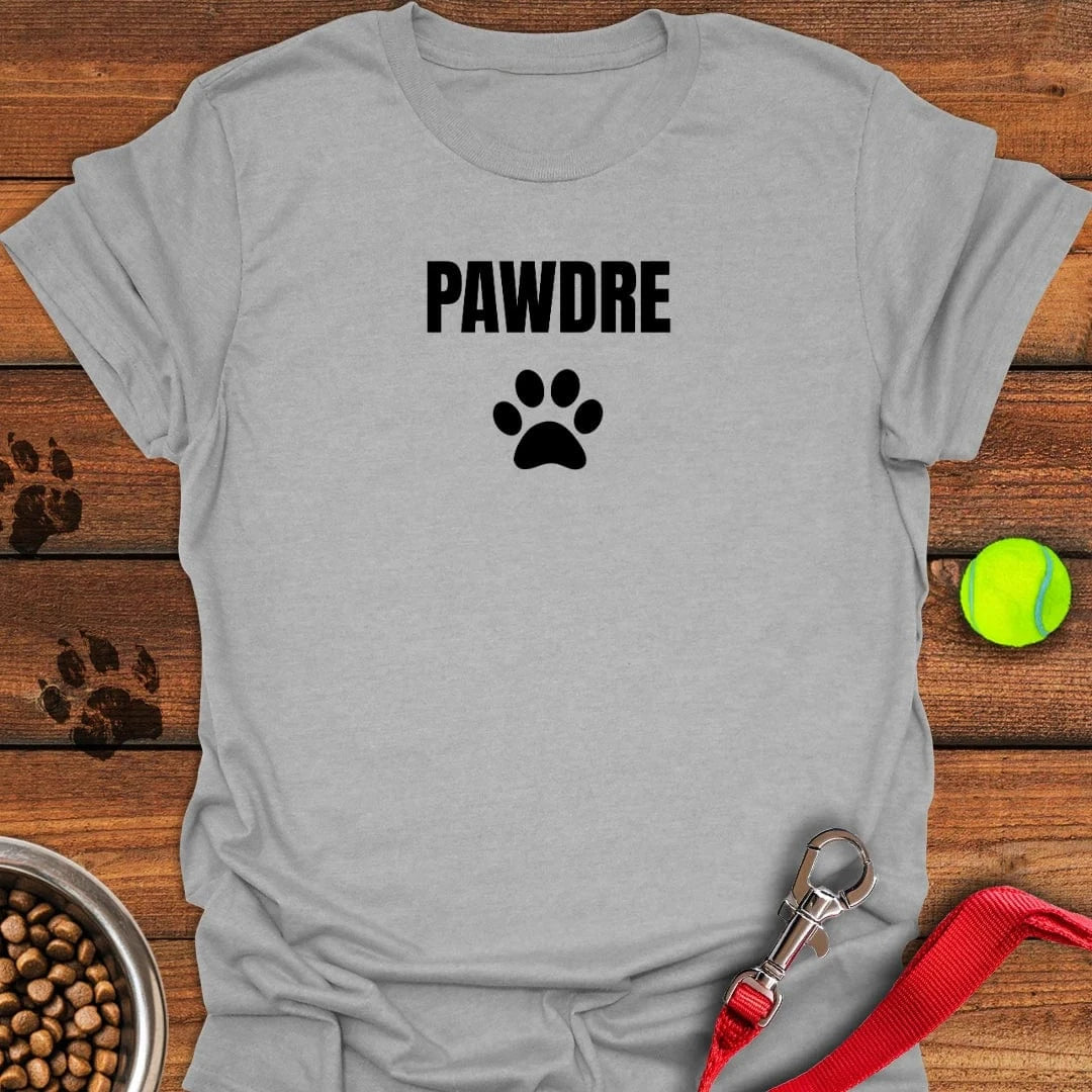 Pawdre Dog Father T-Shirt Big Dog Clothing First Fathers Day Gift Ideas