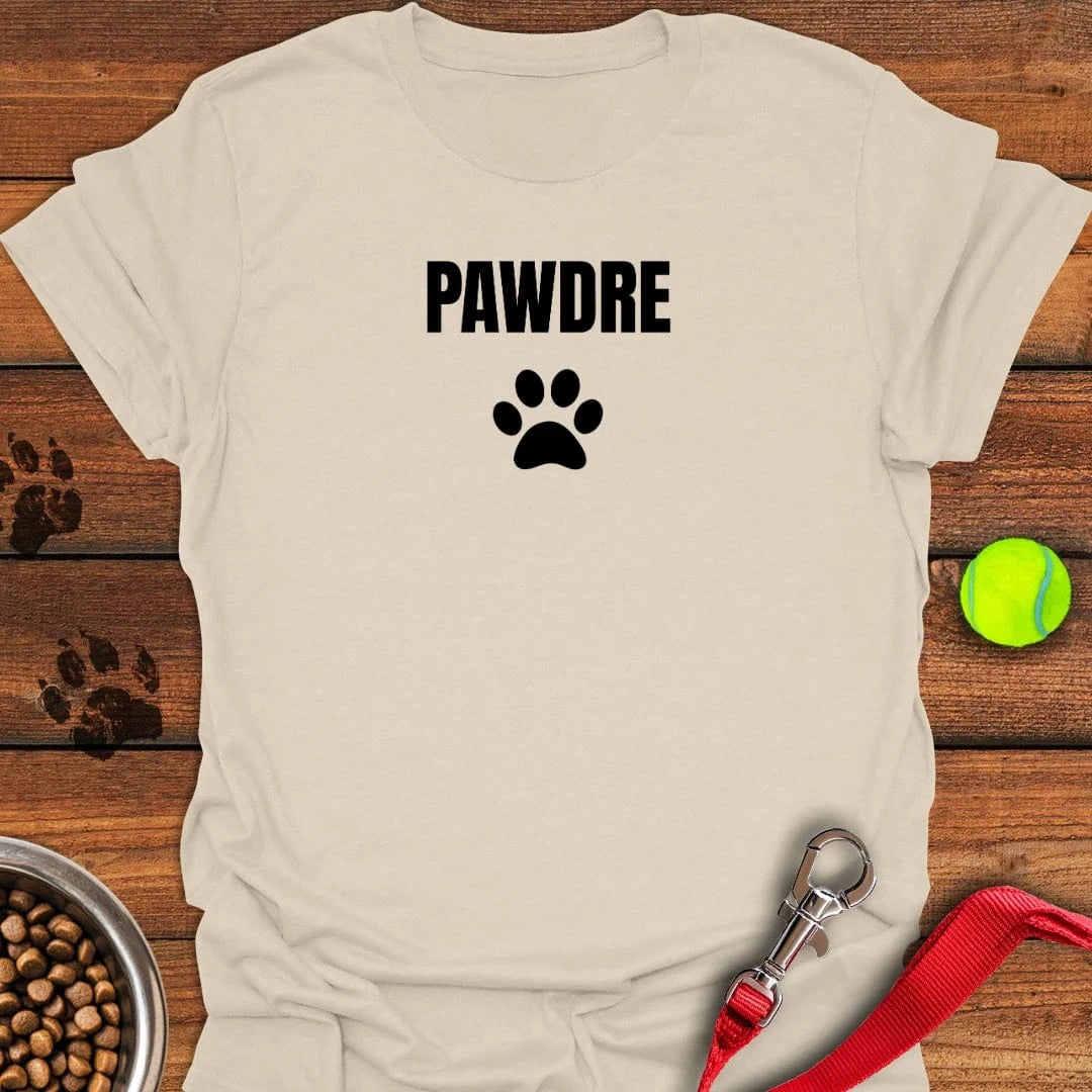 Pawdre Dog Father T-Shirt Big Dog Clothing First Fathers Day Gift Ideas