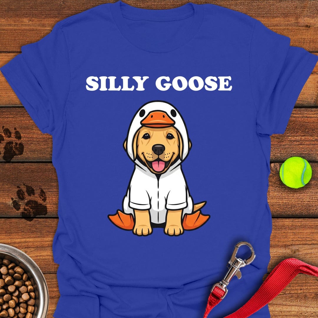 Silly Goose Labrador T-Shirt Classic Dog Apparel Doggy Gifts For Humans