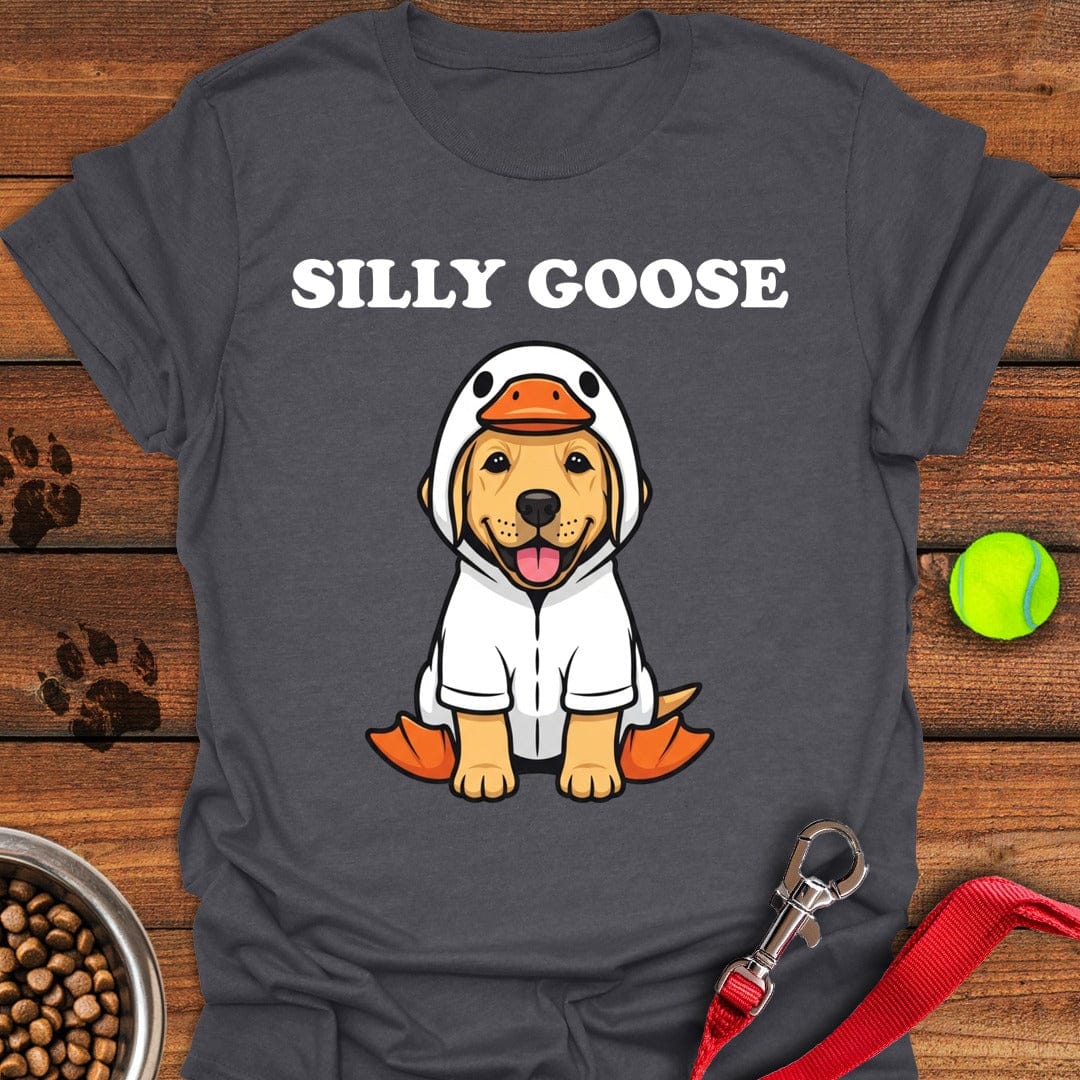 Silly Goose Labrador T-Shirt Classic Dog Apparel Doggy Gifts For Humans