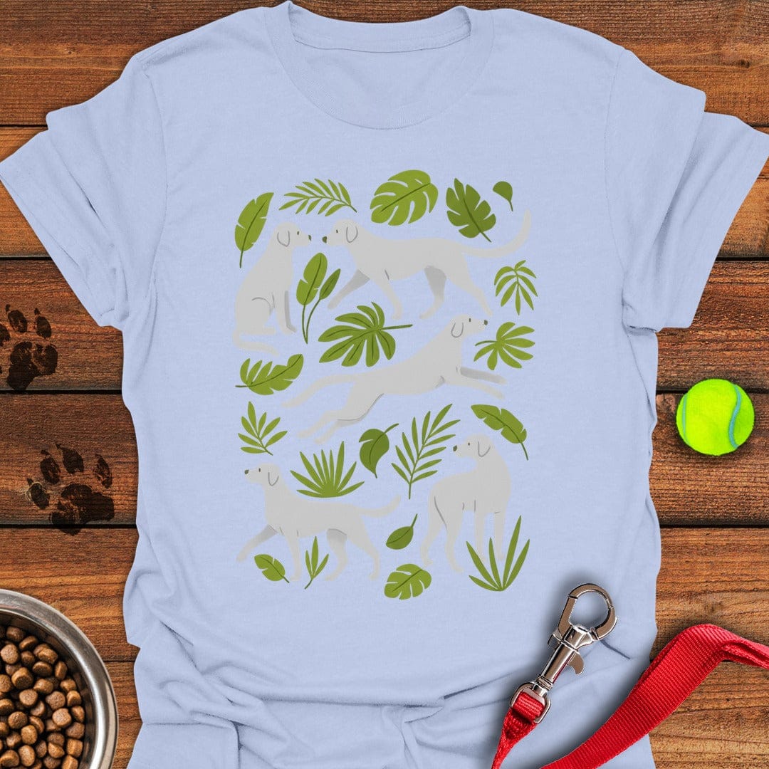 Silver Labs Boho T-Shirt Adorable Dog Clothing Best Mother's Day From For Husband