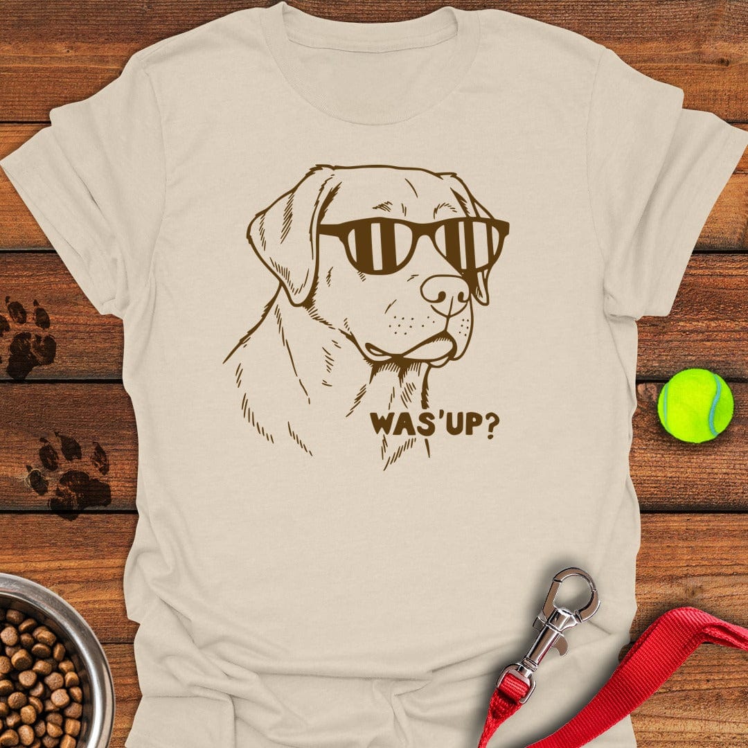 What's Up Labrador T-Shirt Stylish Dog Clothing Present Ideas For Dog Lovers