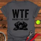 Where's The Food Labrador T-Shirt Funny Shirts Gifts For Lab Lovers
