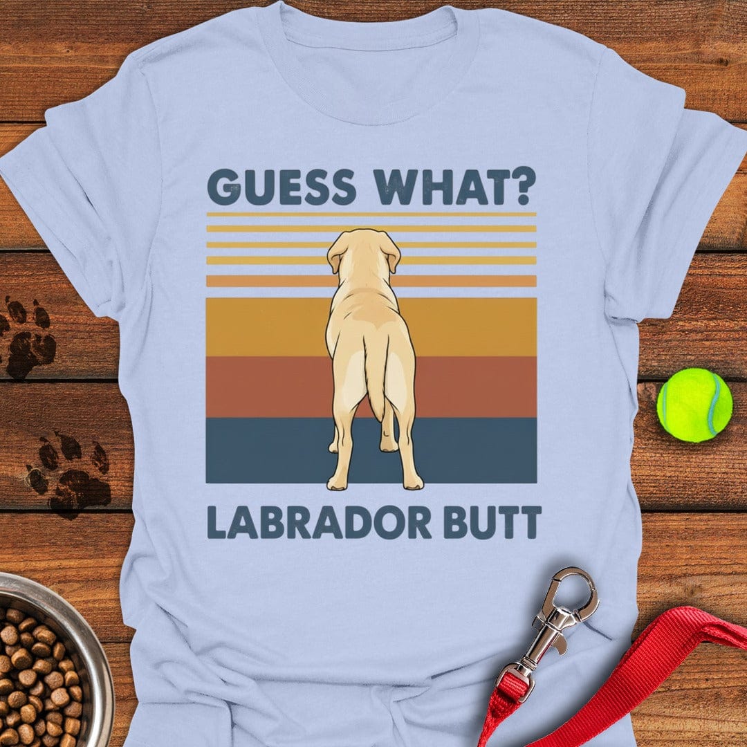 Yellow Lab Butt T-Shirt Cute Dog Clothes First Mothers Day Gift For My Daughter