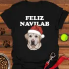 Yellow Lab Funny Christmas T-Shirt Cute Xmas Shirt Gifts For Yellow Labrador Lovers