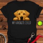 Yellow Labrador Favorite Child T-Shirt Best Gifts For Yellow Lab Lovers