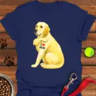 Yellow Labrador I Love Mom T-Shirt Mother's Day Gifts For Yellow Lab Lovers