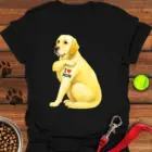 Yellow Labrador I Love Mom T-Shirt Mother's Day Gifts For Yellow Lab Lovers