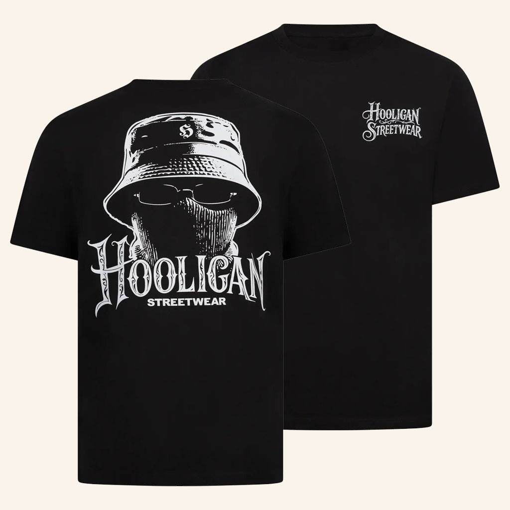 100Procenthardcore Merch 2026 Hooligan Streetwear T-Shirt Mask Shirt Gifts Ideas For Him - Petshi