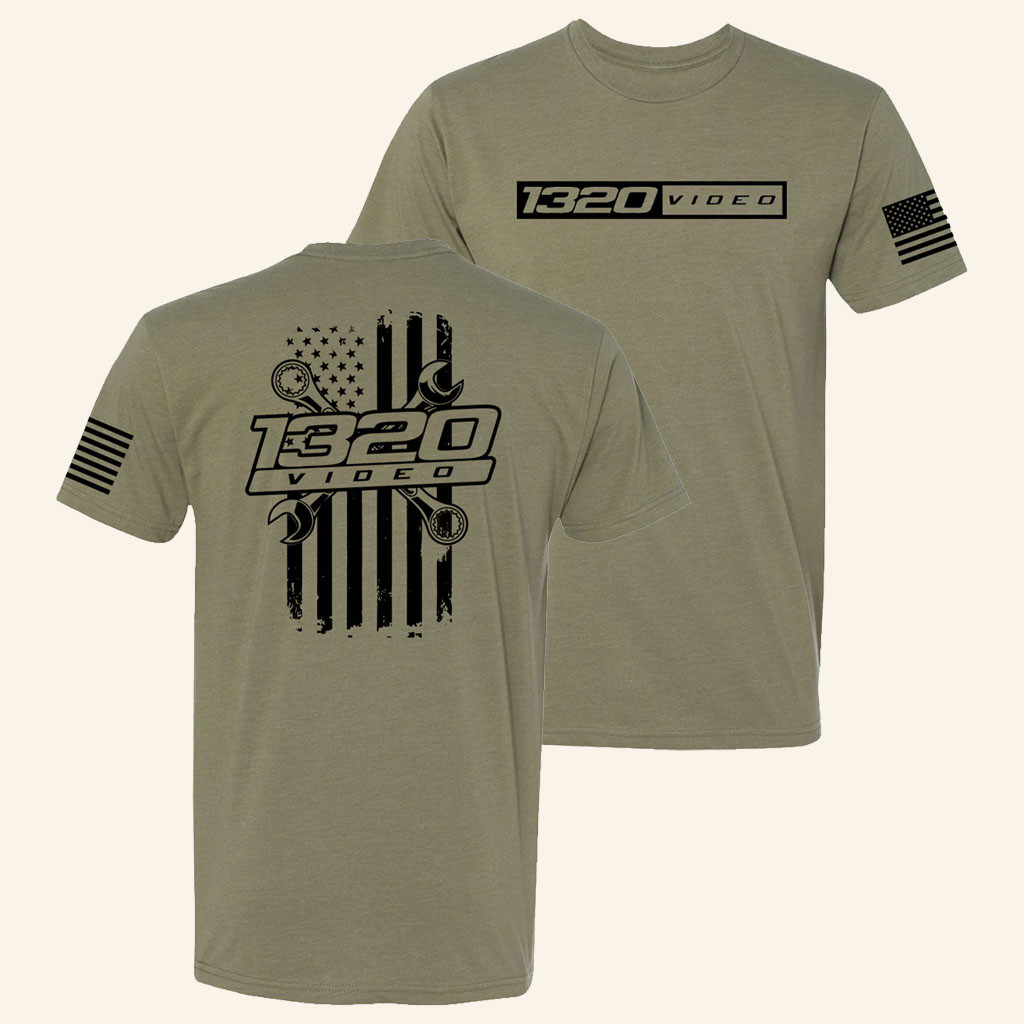 1320Video Merch 2026 American Flag T-Shirt Patriotic Shirt Special Present For Dad - Petshi