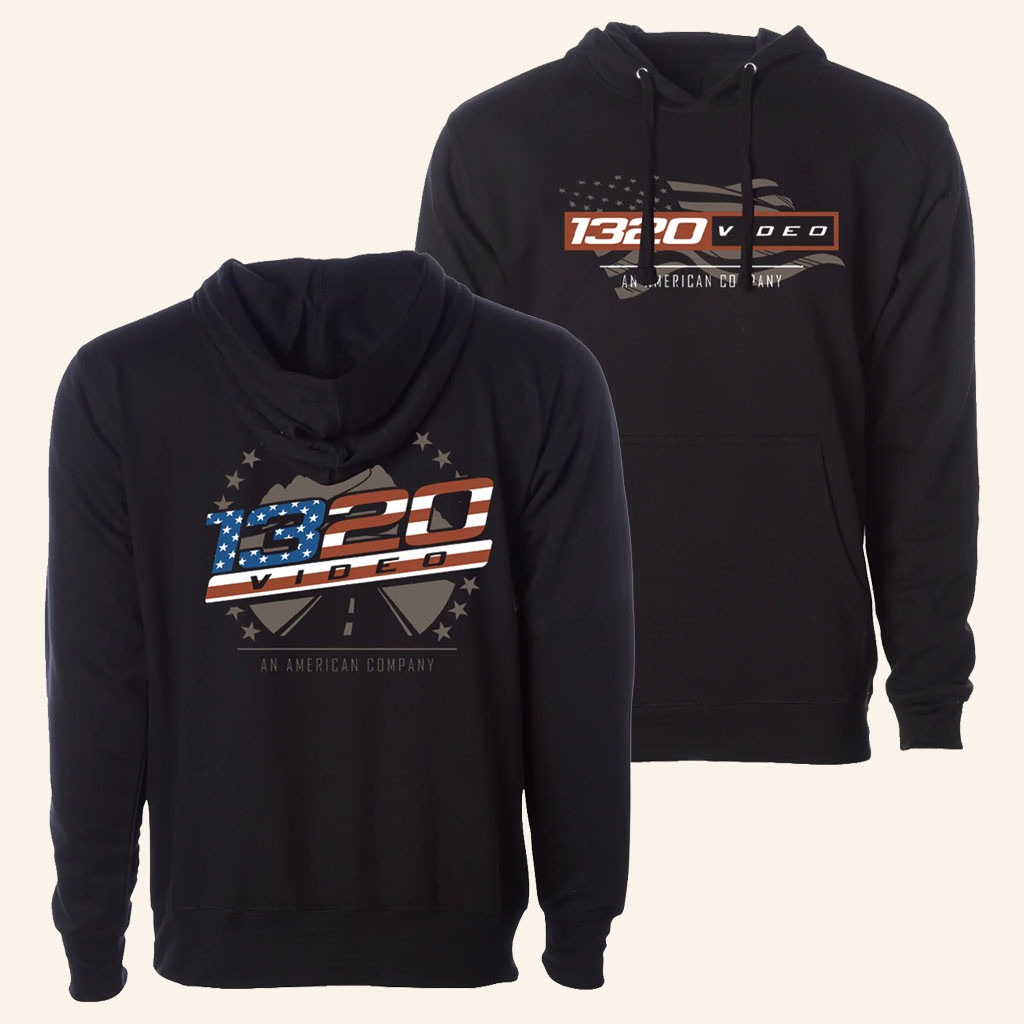 1320Video Merch 2026 An American Company Hoodie Patriotic Gifts For Dad - Petshi