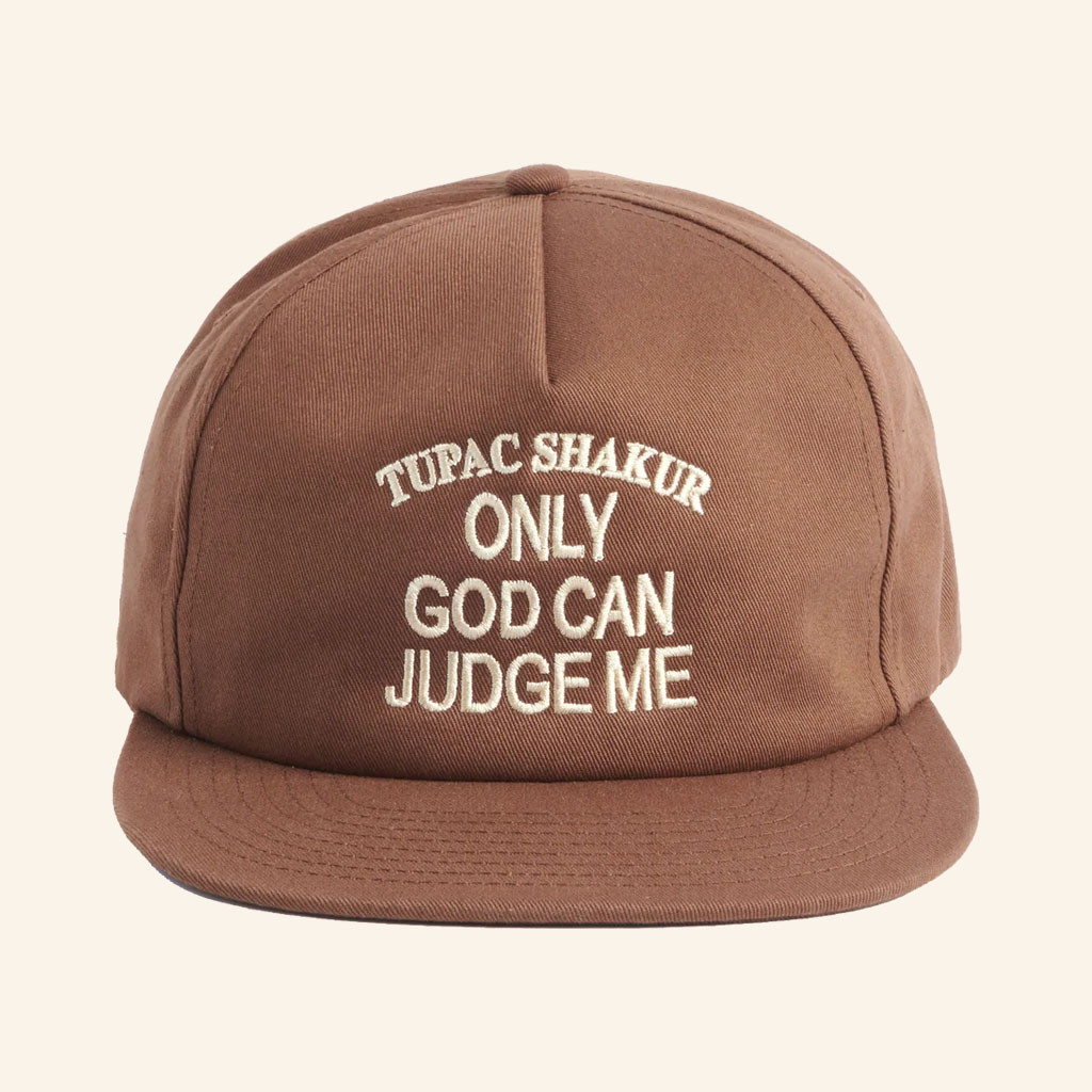 2Pac Merch 2026 Only God Can Judge Me Embroidered Tupac Shakur Cap Gifts For Rap Lovers - Petshi