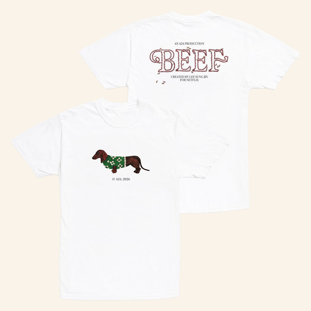 A24 Merch 2026 Beef Burberry T-Shirt Dachshund Graphic Shirt Gifts For Brothers - Petshi