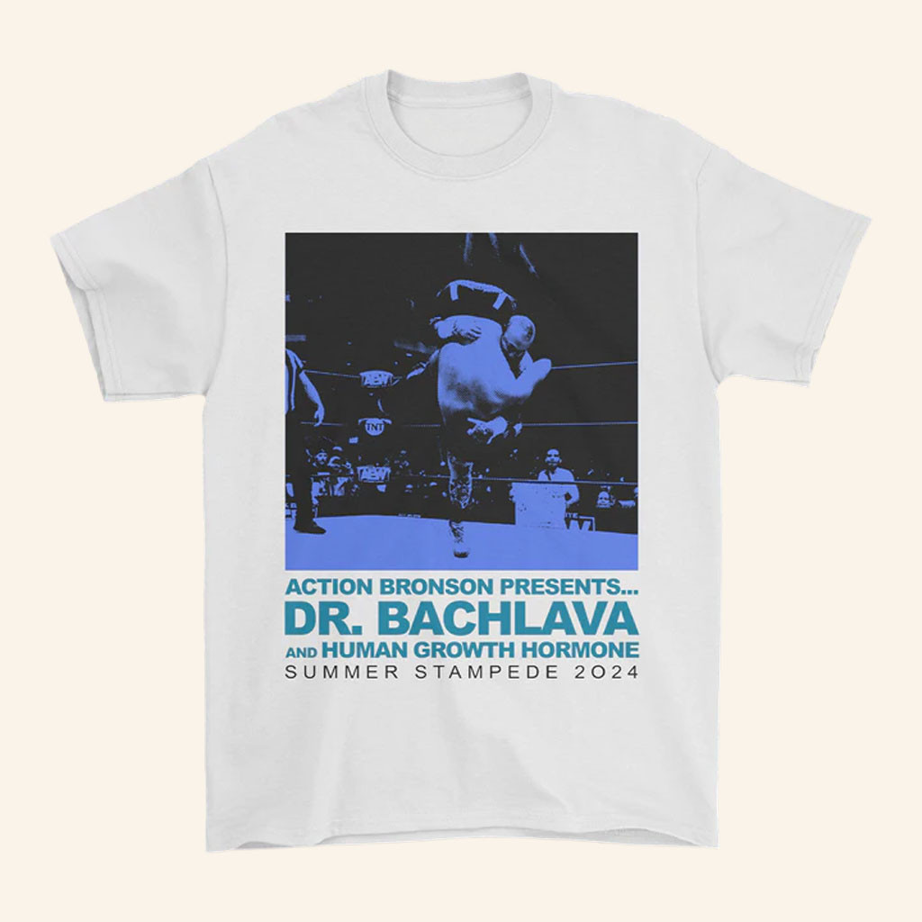 Action Bronson Merch Summer Stampede 2024 Tour T-Shirt Present For Rapper Fans - Petshi
