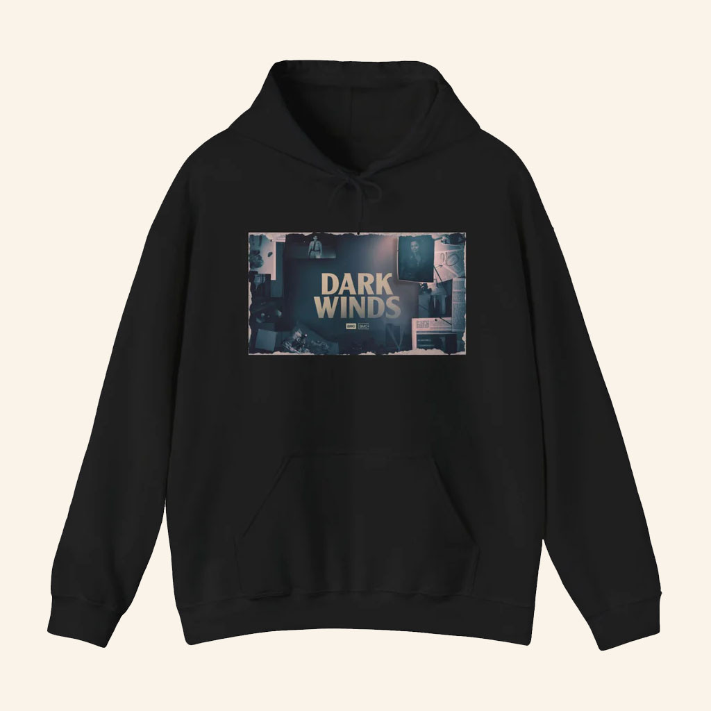 AMC Merch 2026 Dark Winds Conspiracy Board Hoodie AMC Theaters Merch Gifts For Brothers - Petshi