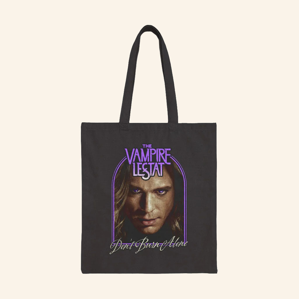 AMC Merch 2026 The Vampire Lestat Don't Burn Alone Tote Bag Unique Gifts For Sisters - Petshi