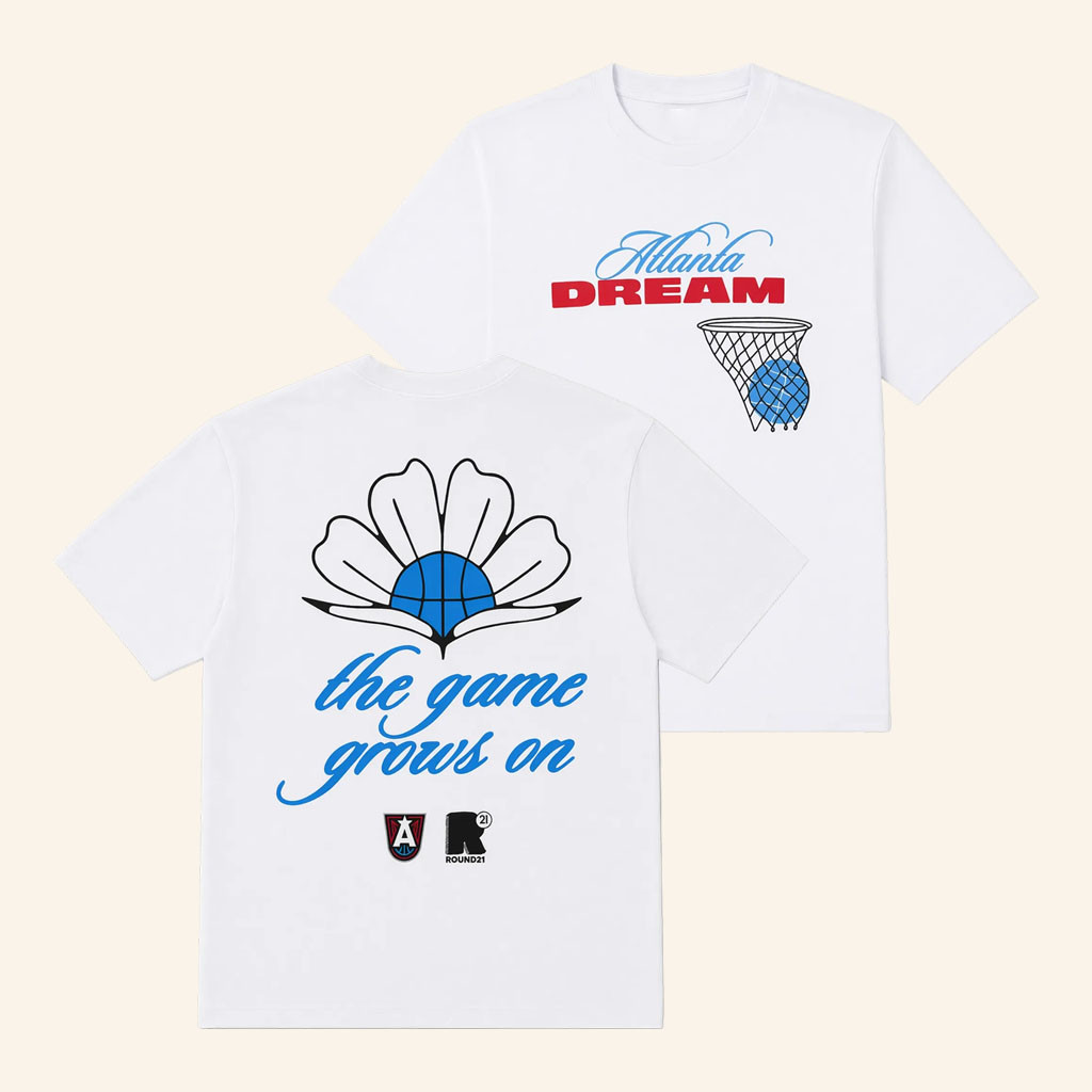 Atlanta Dream Merch 2026 Dream Logo Roots T-Shirt The Game Grows On Shirt Basketball Fan Gifts - Petshi