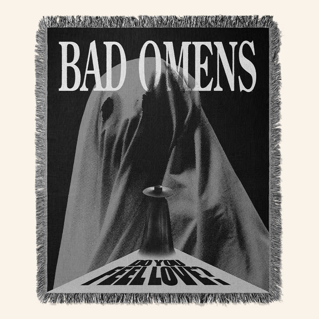 Bad Omens Merch 2026 Do You Feel Love Blanket Heavy Metal Band Merch Gifts For Fans - Petshi