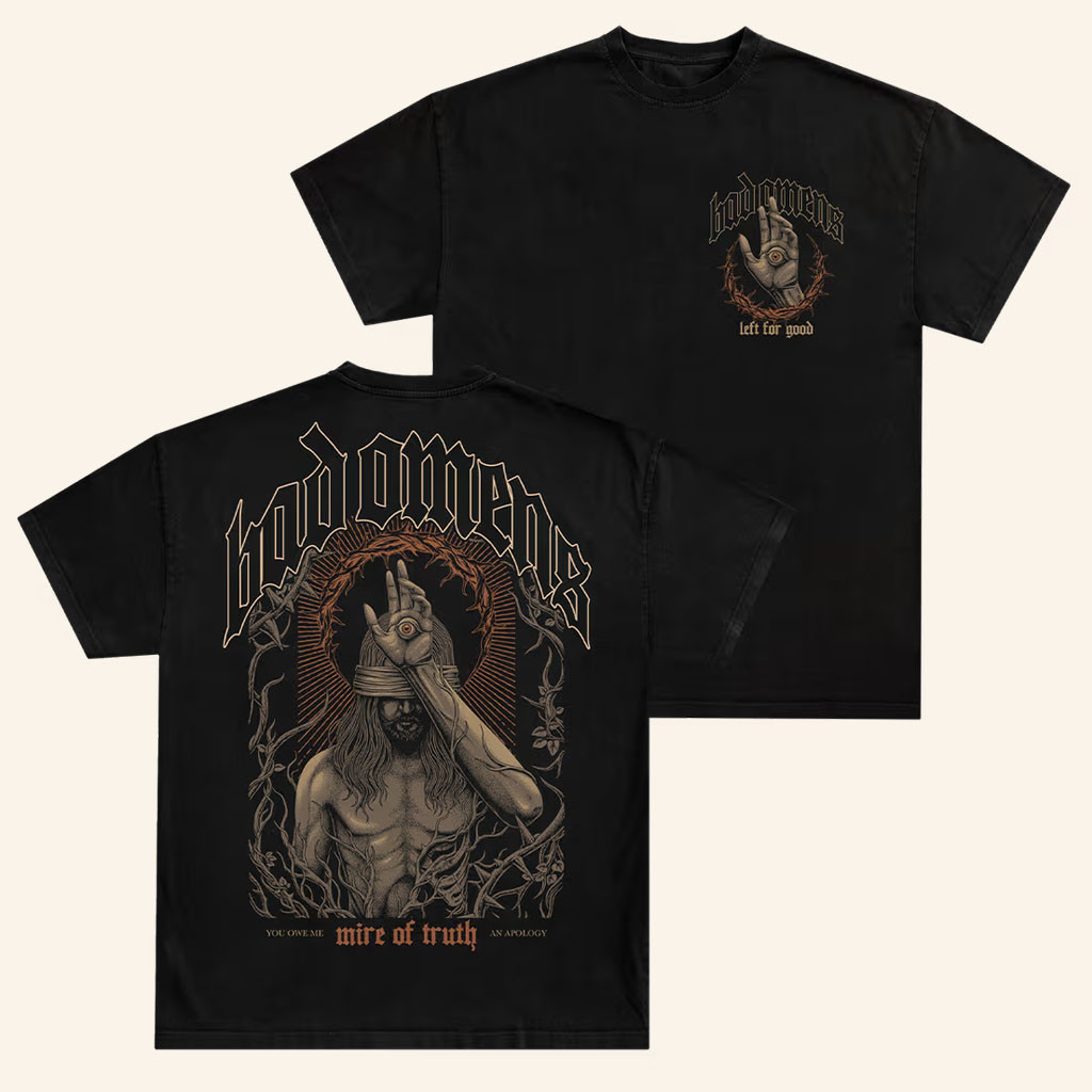 Bad Omens Merch 2026 The Watcher T-Shirt Mire Of Truth Shirt Present For Band Fans - Petshi
