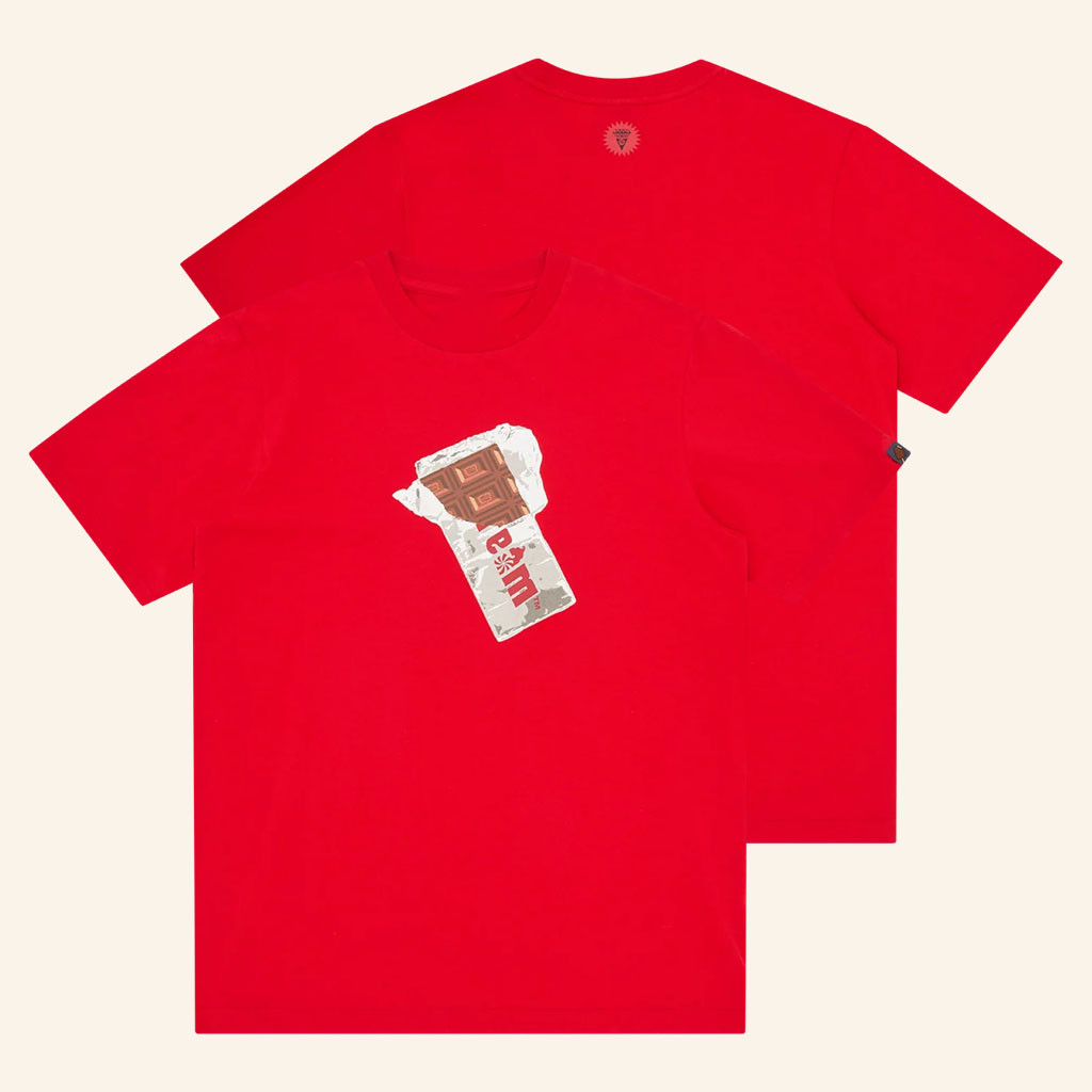 Bbcicecream Merch 2026 Chocolate Bar Shirt Red Billionaire Boys Club T-Shirt Gifts For Friends - Petshi