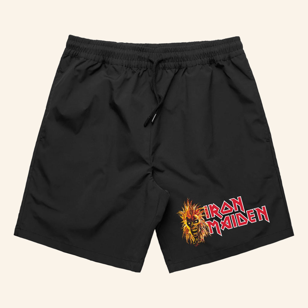 Beyond Human Merch 2026 Paul Shorts Iron Maiden Merch Heavy Metal Band Fans Gifts - Petshi