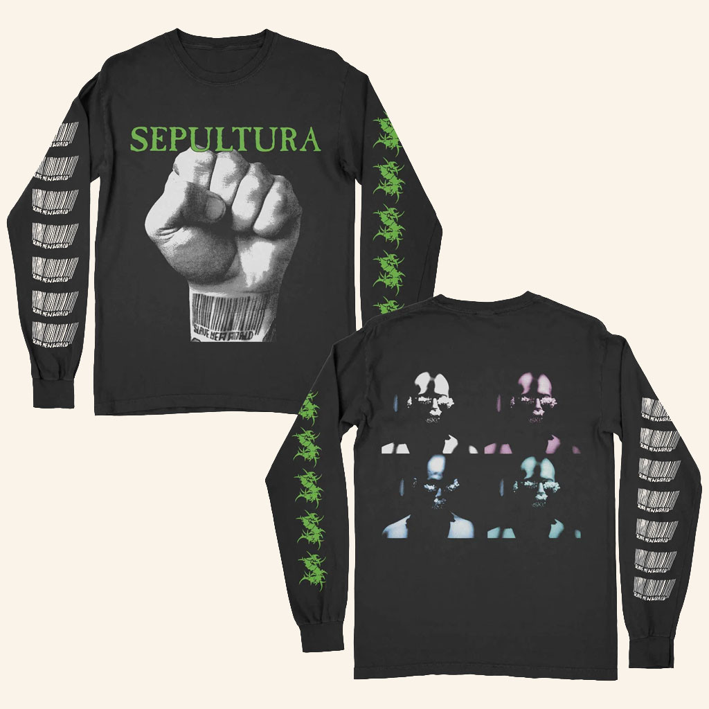 Beyond Human Merch 2026 Sepultura New World Long Sleeve Shirt Gifts For Band Fans - Petshi