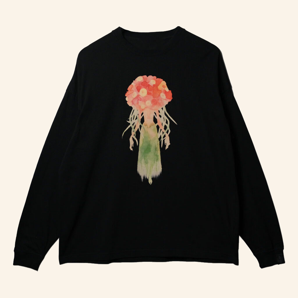 Bloodborne Merch 2026 Bloodborne X Torch Torch Winter Lantern Long Sleeve Shirt Black - Petshi