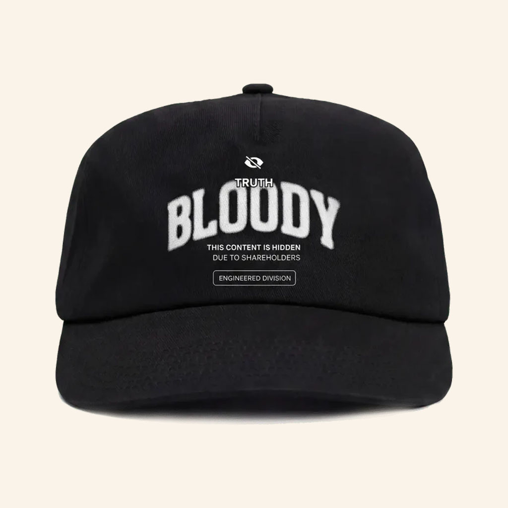 Bloody Sunday Merch 2026 Truth Artwork Hat Bloody Cap Great Gifts For Friends - Petshi
